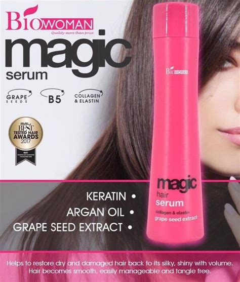 Achieve Frizz-Free Hair with Biowomna Magic Hair Serum
